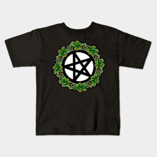 Pentagram ring Kids T-Shirt